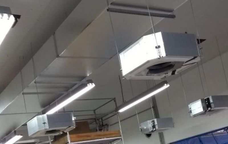 Obra de climatização